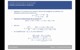 Macroéconomie 2 (séance 2)