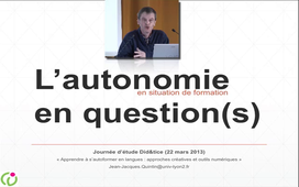 L'autonomie en question(s)