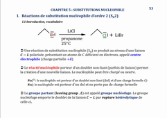 Substitutions Nucléophile: Introduction