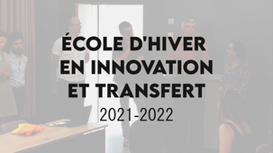 Teaser - Inovalo360 : école d'hiver en innovation et transfert