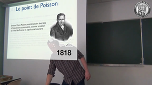 Histoire de l'optique - cours 7
