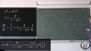 Relativité générale - Cours 18