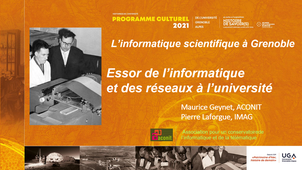 L'informatique scientifique à Grenoble, de 1951 à nos jours