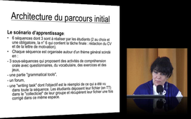 Un dispositif de formation à distance en ligne en anglais : constats et perspectives.