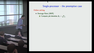 Algorithmic issues in energy-efficient computation