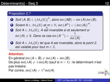 Determinants-matrices-proprietes