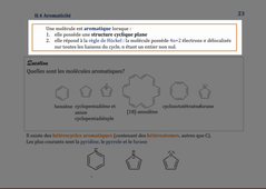 Effets électroniques et acido-basicité: effets mésomères, aromaticité