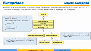 M2CCI Cours PLAI - Java - Les exceptions