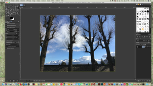 Recadrer une image sous GIMP