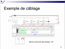 AUTO1 Séquence 2.4 Cablage d'un API