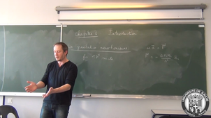 Relativité générale - cours 1