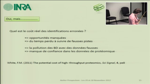 L’identification de protéines séquencées en mode MS/MS : des difficultés encore non résolues