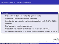 Cours Recherche Opérationnelle