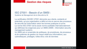 MIAGE L3 - MSI Gestion des Risques - 1ère partie