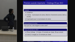 Reconnaissances de scènes audio  par architecture profonde / Mise en oeuvre  du Deep Learning au CRIANN