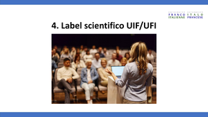 Presentazione programma Label scientifico - Università Italo Francese