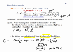 Acido-basicité en chimie organique: acides et bases types