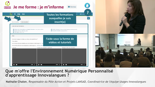 Que m’offre l'Environnement Numérique Personnalisé d'Apprentissage Innovalangues ? (1/3)