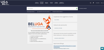 CHUGA - Rechercher une revue en ligne dans BELUGA