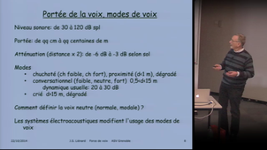 Interactions Voix-Parole: rôle et estimation quantitative de la force de voix