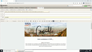 utiliser modèle de mail html