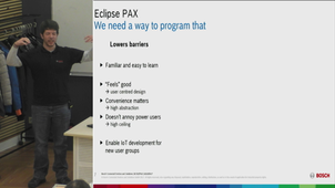Eclipse PAX - A new programming language for the embedded IoT