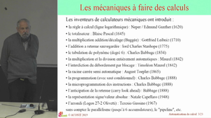 Histoire de l'automatisation du calcul