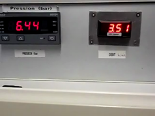 Calibration des capteurs du banc.