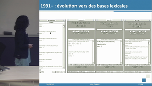 Modèles et outils pour des bases lexicales 