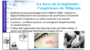 Les relations hiérarchiques : entre pouvoir et autonomie a)    Les notions de pouvoir et de légitimité - part 3