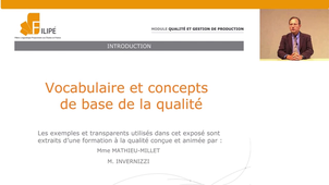 Qualité et gestion de production – Partie A – 1
