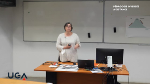 Accompagnement de l'UFR Chimie et Biologie : Pédagogie inversée à distance (Florence Courtois)