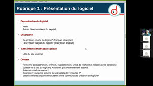 Webinaire - Enquête du MESR sur les logiciels développés dans les laboratoires de recherche