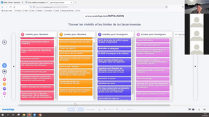 (INP'CLUSION) - Atelier 2 : Tout sur la classe inversée - Intérêts et limites