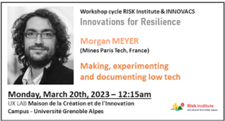 Workshop Cycle « Innovations for Resilience » : Making, experimenting and documenting low tech. The Farmer fablab case