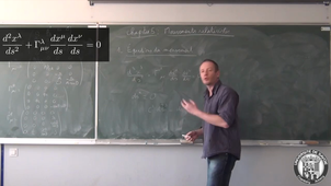 Relativité générale - Cours 14