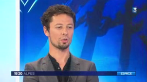 Jean-Charles Augereau, Astronome UJF, invité sur le plateau de France 3 Alpes