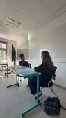 vidéo dialogue ,  Anglais , Ali Aline et Cluzel Alyssa  .MOV