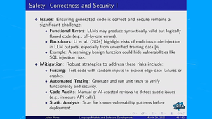 Modèles de langage et développement logiciel, opportunités et défis multiples