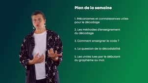 Mooc lecture - semaine 3 vidéo 1