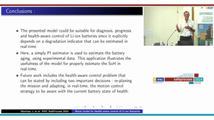 New lithium-ion battery model for diagnosis and prognosis