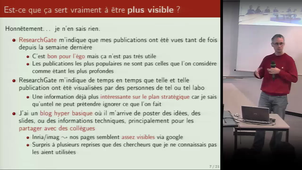 La place du libre accès dans le travail d’un chercheur : témoignage à 2 voix