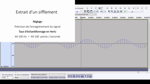 Acquisition de rythmes ponctuels avec Audacity et JaDe