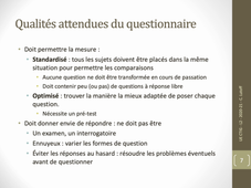 CTIG2 L2 IUGA - Seance 3 : questionnaire