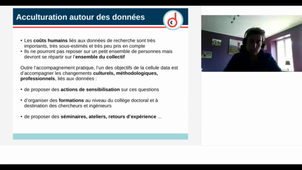 Séminaire CDGA #1: Présentation de la cellule data et de ses actions