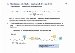 SN2: aspect stéréochimique