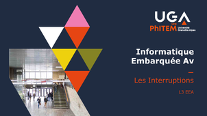 CM1 Interruption - L3 EEA - Informatique Embarquée Avancée