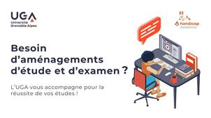 UGA - Handicap - Aménagement d'études et d'examens