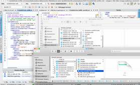 Exemple d'utilisation du débogueur de XSL intégré dans oXygen-XML-Editor