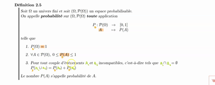 Probabilité conditionnelle